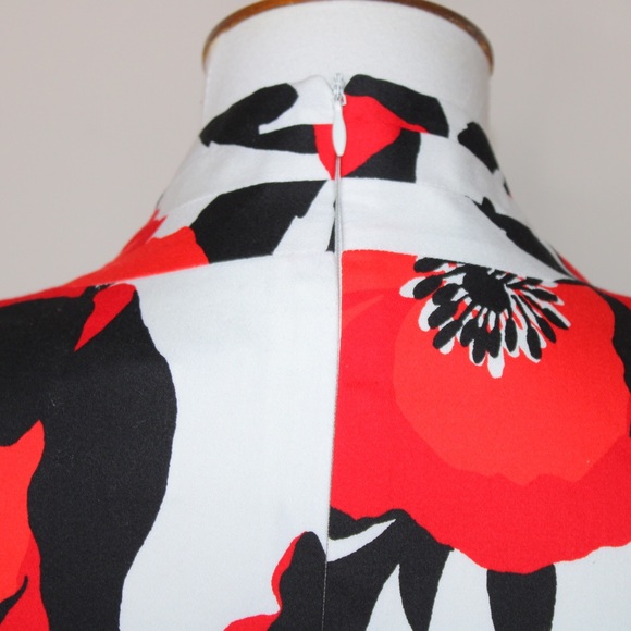 London Times Surplus Fit-N-Flare Floral Midi Dress - Picture 10 of 11